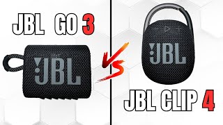 JBL Go 3 vs JBL Clip 4  Full Comparison amp Review [upl. by Joslyn]