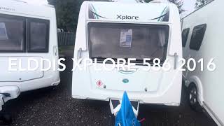 Elddis Xplore 586 2016 caravan [upl. by Ycnaf]