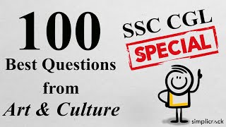 SSC CGL 2024 I Top 100 Best Questions of Static GK I Simplicrack [upl. by Daffi596]