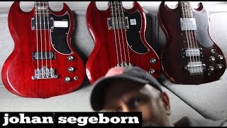 3 Gibson SG EB Bass Shootout  Gibson Vs Epiphone Vs Stagg [upl. by Oglesby]