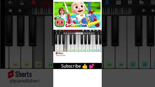 Yes Yes Playground Song  Easy Piano Tutorial shorts [upl. by Glyn]