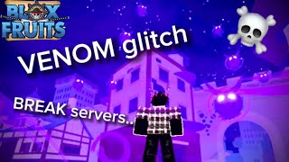 This VENOM glitch can BREAK SERVERS in Blox Fruits [upl. by Blaire]