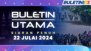 Protes Di Bangladesh Meruncing Rakyat Malaysia Dibawa Pulang Esok  Buletin Utama 22 Julai 2024 [upl. by Beach585]