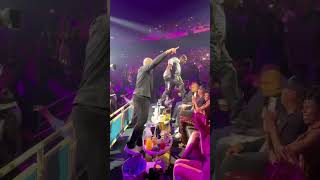 Usher honors Dr Dre at Las Vegas show raps Eminems quotForgot About Drequot hook [upl. by Sergius]