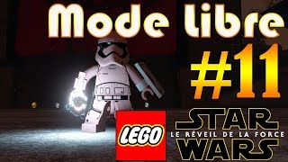 Lego Star Wars FR Le Réveil De La Force Mode Libre 11 Base Starkiller 34 [upl. by Essirehs]