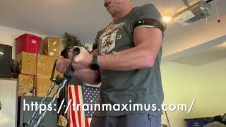 Hypercapnic Training Using MAXIMUS amp BSTRONG CUFFS [upl. by Cusack62]