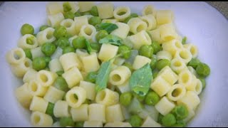 Pasta è Piselli Pasta with Peas  Pina Cucina Ep 24 [upl. by Davie]