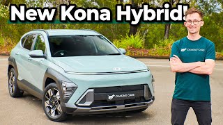 Is this the best new hybrid small SUV Hyundai Kona Hybrid 2024 Review [upl. by Olsen]