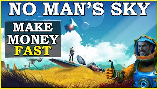 No Mans Sky How To Make Money fast 2024 UNITS amp NANITES [upl. by Atikat]