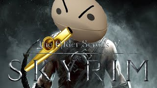 Skyrim Theme  Otamatone amp Kazoo Cover [upl. by Yeliac935]