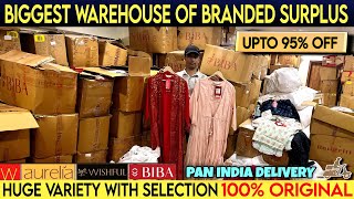 100 ORIGINAL BRANDED SURPLUS WOMENS ETHNIC WEAR  RIDDHI SIDDHI BRANDED HOUSE  MARV INDIA [upl. by Eenimod608]