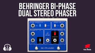 BEHRINGER BIPHASE DUAL STEREO PHASER [upl. by Brittaney948]