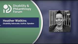 Heather Watkins Disabled Black Women and the “Strong Black Woman” Trope [upl. by Cherri]