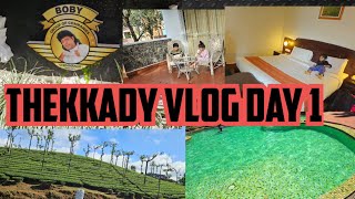 Thekkady tripyoutube  Thekkady travel vlog part 1shari praveen vlogs [upl. by Rennane]