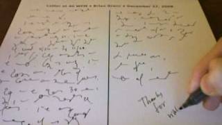 Handywrite Shorthand Dictation at 40 WPM [upl. by Blackburn]