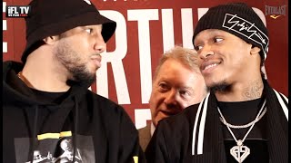 TENSE  LYNDON ARTHUR amp ANTHONY YARDE TRADE WORDS AFTER HEATED PRESS CONFERENCE  FULL HEADTOHEAD [upl. by Nnov]