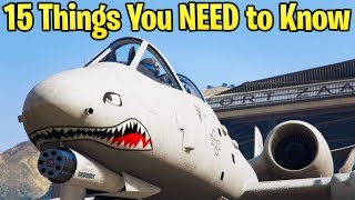 15 Things You NEED to Know About the B11 Strikeforce Plane in GTA Online [upl. by Reltuc]