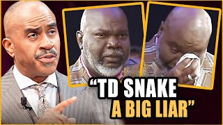 Gino Jennings Gets Confronted for calling TD Jakes a Snake then this happens [upl. by Itirahc48]