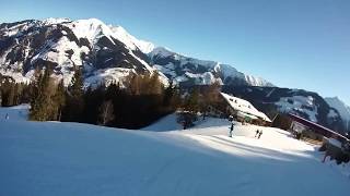 Rauris  Hochalmbahnen Piste 2 HochalmHeimalm  Piste 1 HeimalmKreuzboden [upl. by Doro]