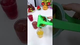 A wonderful gadget to squeeze fruit juice 😱quotyoutubeshorts [upl. by Lledualc297]