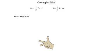 METR2023  Lecture 6  Segment 1 Geostrophic Wind [upl. by Aisenet]