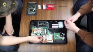 Laptop ekran kartı değişimi [upl. by Ahsiemak]