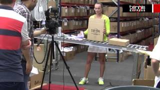 Martina Hingis Tonic Commercial  Behind the Scenes  Tennis Express [upl. by Carbrey]