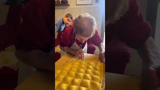 Some real ravioli skills from piattitipici food ravioli pasta cooking [upl. by Moise789]