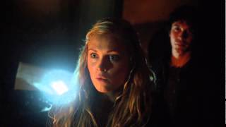 Bellarke Scenes 44 quotready to be a badass clarkequot THE 100 S01E08 [upl. by Kathrine100]