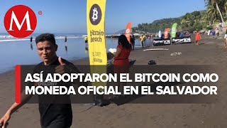 Bitcoin Beach el paraíso de las criptomonedas en El Salvador [upl. by Yntirb]