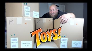 I Purchased a 3143 Amazon Customer Returns Toy Liquidation Pallet  HUGE PALLET HIGH PRICE [upl. by Eylhsa141]