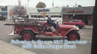 American LaFrance 1925 Pumper Truck [upl. by Talbott924]