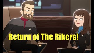 Star Trek Lower Decks Season One Finale Recap and Review Jonathan Frakes and Marina Sirtis [upl. by Aikemit]