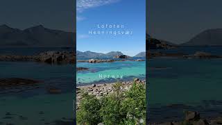 Lofoten Henningsvaer Norway travel campervan luckydog vanlife nature [upl. by Ger]