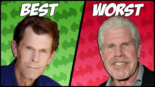 BEST and WORST Batman Voice Actors [upl. by Eihtur]