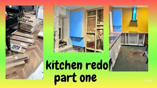 Kitchen Redo part one [upl. by Amisoc]