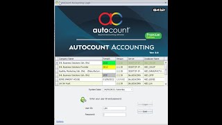 AutoCount 20 How To Change Fiscal Year Period Date [upl. by Letch]