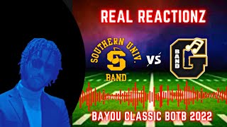 Bayou Classic Battle of the Bands 2022 4K ULTRA HD REACTION [upl. by Aciraj11]