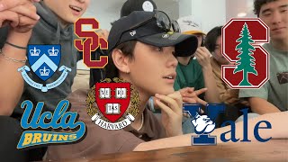 college decision reactions 2021 yale stanford harvard  more [upl. by Qulllon331]