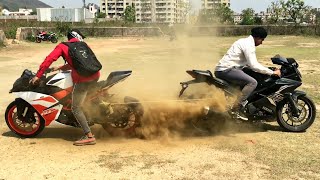 R15 v3 Vs KTM RC 200 TOCHAN TEST  TUG OF WARS [upl. by Ahtaga]