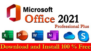 How Download And Install MS Office 2021 with Activation Key For Free  MS Word  Power Point  Excel [upl. by Laynad]