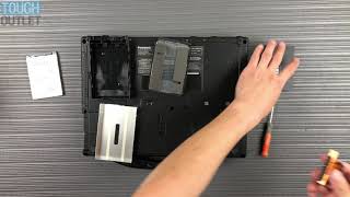 Panasonic Toughbook CF52 How to install SSD [upl. by Cocke]