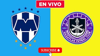 Monterrey vs Mazatlán fútbol en vivo  México Liga MX 2024 [upl. by Atews]