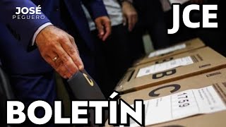 Boletín JCE en Vivo Elecciones República Dominicana 2024 [upl. by Ainslee]