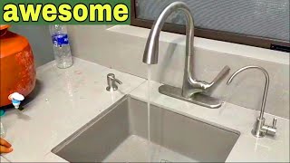 Kohler 2 in one kitchen sink mixer with hand wash [upl. by Nosnar]