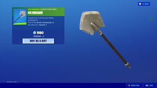 Fortnite ice breaker pickaxe review should you buy it [upl. by Eeneg]