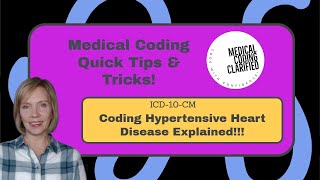 Coding hypertensive heart disease explained [upl. by Anoli550]