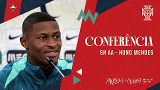 CONFERÊNCIA SN AA  Nuno Mendes [upl. by Oruasi311]