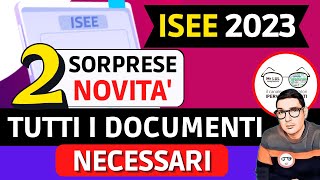 ISEE 2023❗ 2 SORPRESE e NOVITà ⚡ tutti documenti necessari GIACENZE REDDITI RINNOVO anno riferimento [upl. by Nanon]