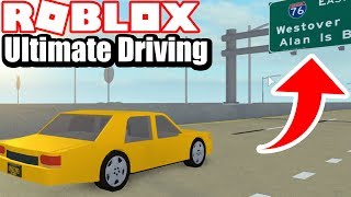 MOST Realistic Driving Game in ROBLOX Ultimate Driving Westover Islands [upl. by Anyahs]